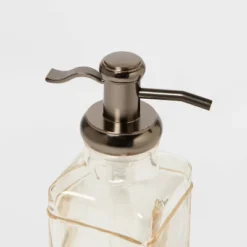 Antique Glass Tall Soap Pump Brown - Threshold™ -Online Household Items GUEST 015bcf28 a19f 4395 9205 d12000c3ad11