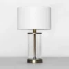 Fillable Accent With USB Table Lamp Brass - Threshold™: Modern Glass Nightstand Lamp, ETL Listed, No Bulb Included 1 Fillable Accent With USB Table Lamp Brass - Threshold™: Modern Glass Nightstand Lamp, ETL Listed, No Bulb Included -Online Household Items GUEST 028677c1 8e8e 411c 9170 eb15b6148fd1