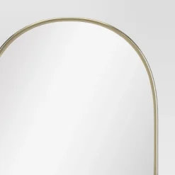 25"x65" Metal Tube Floor Mirror Gold - Threshold™ -Online Household Items GUEST 03280be9 0821 4d0a ab38 e1445975d2ae