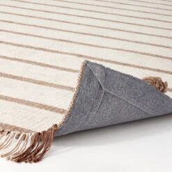 Handwoven Plaid Flat Weave Area Rug Cream/Brown - Threshold™ Designed With Studio McGee -Online Household Items GUEST 037f26b7 b72c 447c 817c 34a6085f40ea