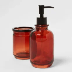 Apothecary Glass Soap/Lotion Dispenser Amber - Threshold™ 7 Apothecary Glass Soap/Lotion Dispenser Amber - Threshold™ -Online Household Items GUEST 08c2de21 47d9 4b37 9f4b a3fe8769f8ae