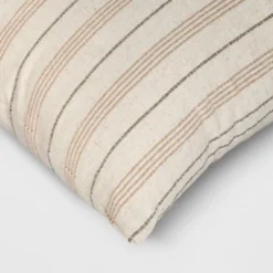 Cotton Flax Woven Striped Square Throw Pillow - Threshold™ -Online Household Items GUEST 08c83243 712a 4977 937c c04fac6ebbef