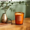 Colored Vase Glass With Dustcover Mandarin & Guava Candle Orange - Threshold™ -Online Household Items GUEST 0c8644d0 0d83 4c66 98b9 c674ddda23a7