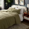 3pc Full/Queen Traditional Cozy Chenille Comforter And Sham Set Green - Threshold™ 1 3pc Full/Queen Traditional Cozy Chenille Comforter And Sham Set Green - Threshold™ -Online Household Items GUEST 0cd04746 5b07 40b5 b3a4 ecee7ce94b6f