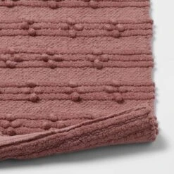 20"x30" Dotted Striped Bath Rug Mauve - Threshold™ 7 20"x30" Dotted Striped Bath Rug Mauve - Threshold™ -Online Household Items GUEST 105b24a5 187b 4197 8ece c4acabd46d0b