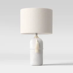 Large Assembled Ceramic Table Lamp White - Threshold™ -Online Household Items GUEST 110180f4 8e56 42b0 95f4 39a5d92c8373