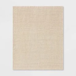 Chunky Knit Reversible Throw Blanket - Threshold™ -Online Household Items GUEST 1154daf9 62d5 444e 814e df2e0b282f97