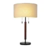 Wood Table Lamp (Includes LED Light Bulb) Black - Threshold™ -Online Household Items GUEST 1182c02e 253b 409d a07d f15c14cbe3b9