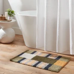20"x30" Modern Colorblock Tufted Bath Rug - Threshold™