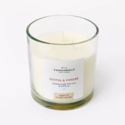 Clear Glass Santal & Ginger Candle White - Threshold™ Designed With Studio McGee -Online Household Items GUEST 133d9fdf 67f9 454f bb07 36d647d7b08b