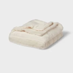 55"x80" Faux Fur Ribbed Bed Throw - Threshold™ 9 55"x80" Faux Fur Ribbed Bed Throw - Threshold™ -Online Household Items GUEST 1412c4ed 1509 4a81 9995 dfeb944120c0