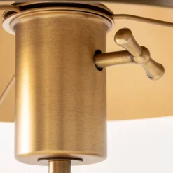Metal Sconce Wall Light (Includes LED Light Bulb) Brass - Threshold™ Designed With Studio McGee: Dimmable, Plug-In, ETL Listed 8 Metal Sconce Wall Light (Includes LED Light Bulb) Brass - Threshold™ Designed With Studio McGee: Dimmable, Plug-In, ETL Listed -Online Household Items GUEST 18b08c5e 9013 4b21 952f def90a7b5130