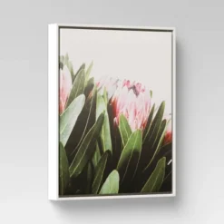 16" X 20" Floral Photography Framed In Pale Maple Wall Canvas Pink - Threshold™ -Online Household Items GUEST 1fbc8cbf 5b28 4b3d 8358 eec8ad6782c5