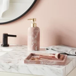 Pink Quartz Resin Tray - Threshold™