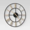 20" Decorative Wall Clock Gold/Black - Threshold™ 1 20" Decorative Wall Clock Gold/Black - Threshold™ -Online Household Items GUEST 216e7b79 a8c3 4bd4 9fcf 22f86d1062cb