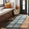 2'4"x7' Handloom Diamond Runner Rug Blue - Threshold™: Indoor Low Pile, Cotton & Jute, Entryway Or Kitchen Use -Online Household Items GUEST 21bdb336 48f0 49c3 bd63 ef6bca346398