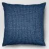 Oversized Quilted Solid Square Pillow Chambray - Threshold™ -Online Household Items GUEST 2490ffe0 4e72 419a b95f db6f19553d7f