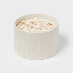 Textured Straight Side Ceramic Vanilla Pumpkin Candle White - Threshold™ -Online Household Items GUEST 2513be30 c0ea 4d62 a566 9d1244b0e247