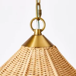 Tapered Rattan Ceiling Light Brown - Threshold™ Designed With Studio McGee -Online Household Items GUEST 2b7582e8 24c7 4074 97fb cc7ed322532b