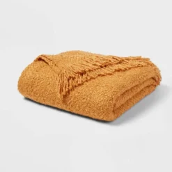 Fringed Boucle Bed Throw - Threshold™ -Online Household Items GUEST 2cad3840 a572 4c6e a1cb 78da7db8d70a