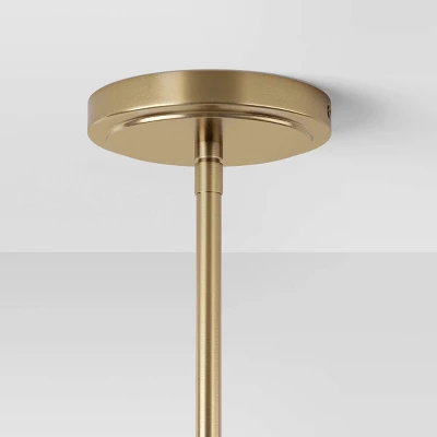 Knurled Metal Stacked Drum Pendant - Threshold™ 5 Knurled Metal Stacked Drum Pendant - Threshold™ - Image 3