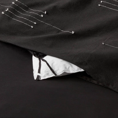 Clipped Linework Duvet Set - Threshold™ 7 Clipped Linework Duvet Set - Threshold™ - Image 5
