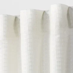 2pk 42"x36" Light Filtering Honeycomb Curtain Tiers White - Threshold™