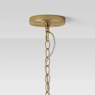 Glass Orb Ceiling Chandelier - Threshold™ 5 Glass Orb Ceiling Chandelier - Threshold™ - Image 3