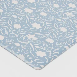 60" X 20" Floral Comfort Runner Mat Blue - Threshold™ -Online Household Items GUEST 4346afb5 32bb 4027 ac4d a99101c4de88