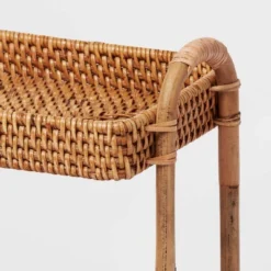 Natural Woven Tiered Vanity Bathroom Tray - Threshold™ -Online Household Items GUEST 462c379a 8d60 4ce8 a91e 8df2c8036df0