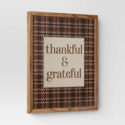 16" X 20" Thankful & Grateful Framed Under Plexi - Threshold™ 11 16" X 20" Thankful & Grateful Framed Under Plexi - Threshold™ -Online Household Items GUEST 46d834d7 16df 46e9 9ba1 13af890ffaf5