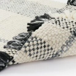 Laurelhurst Indoor/Outdoor Plaid Rug Black/White - Threshold™ Designed With Studio McGee -Online Household Items GUEST 47457b71 5c9b 42df 87fc 530893609812