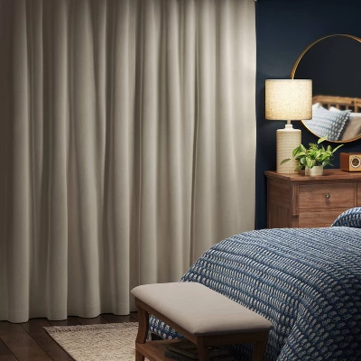 Ashville Blackout Window Curtain Panel - Threshold™ 4 Ashville Blackout Window Curtain Panel - Threshold™ - Image 2