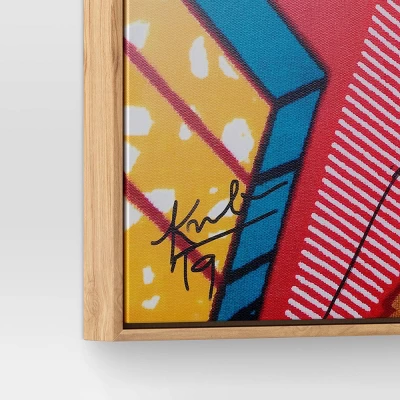 30" X 30" Pattern Portrait By Adekunle Adeleke Framed Wall Canvas - Threshold™ 5 30" X 30" Pattern Portrait By Adekunle Adeleke Framed Wall Canvas - Threshold™ - Image 3