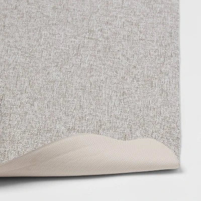 60" X 20" Basketweave Comfort Runner Mat Gray - Threshold™ 5 60" X 20" Basketweave Comfort Runner Mat Gray - Threshold™ - Image 3