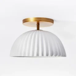 Scalloped Semi-Flush Mount Ceiling Light - Threshold™ Designed With Studio McGee -Online Household Items GUEST 4db2ffb8 6162 4f4e 857b 3d8bb79181a2