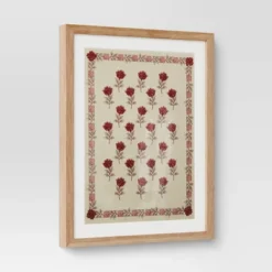 (Set Of 2) 16"x 20" Embroidered Floral Textile Wall Decors Neutrals - Threshold™ -Online Household Items GUEST 4eb222bc 297c 48bc add0 0487c3f0fa98