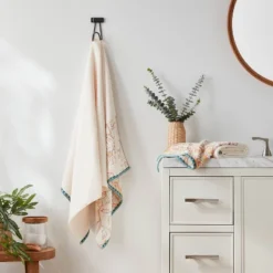 Boho Border Floral Towel - Threshold™