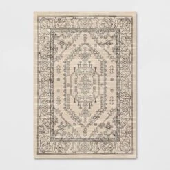 Plush Persian Style Area Rug Cream - Threshold™ -Online Household Items GUEST 57a5eb0f 24f2 4b22 b0b9 01d9a58810c6