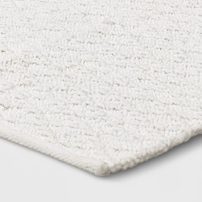 Diamond Stripe Bath Rug White - Threshold™ 3 Diamond Stripe Bath Rug White - Threshold™