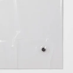 54"x78" Stall Size Medium Weight PEVA Shower Liner Clear - Threshold™: 100% PEVA, Waterproof, Grommet Top Design -Online Household Items GUEST 638806b1 3d76 4194 b534 0c5c717efb1f