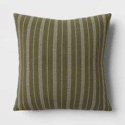Cotton Flax Woven Striped Square Throw Pillow - Threshold™ -Online Household Items GUEST 650ad36d 6c78 4be8 b6fa 185fe0dc4e84