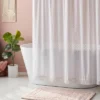 Textured Crochet Trim Shower Curtain White - Threshold™ 1 Textured Crochet Trim Shower Curtain White - Threshold™ -Online Household Items GUEST 6843379a 9188 4391 9920 977101f80c9b