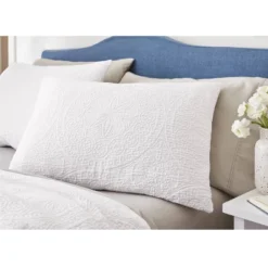 Matelasse Washed Medallion Pillow Sham - Threshold™ -Online Household Items GUEST 6847bfcf 0495 4033 b741 dc23e195b6aa