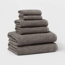 6pc Modern Bath Towels And Washcloths Set - Threshold™ 23 6pc Modern Bath Towels And Washcloths Set - Threshold™ -Online Household Items GUEST 6b75e890 90c7 48cb 9d0f 33d4676a2608