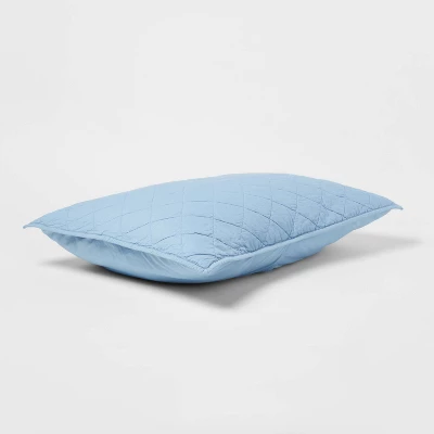 Diamond Stitch Cotton Linen Quilt Sham - Threshold™ 4 Diamond Stitch Cotton Linen Quilt Sham - Threshold™ - Image 2