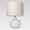 Textured Ceramic Accent Lamp Cream - Threshold™: Herringbone Pattern, No Bulb Included, UL Listed -Online Household Items GUEST 755a0d43 5e83 4582 a96a d96f0a939760 1