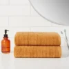 Quick Dry Ribbed Bath Towel Set - Threshold™ 2 Quick Dry Ribbed Bath Towel Set - Threshold™ -Online Household Items GUEST 77d4341d 9648 46ec a5b3 d28310b8cae5