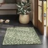 2'x3' Botanical Washable Accent Rug Fern Green - Threshold™ -Online Household Items GUEST 79c2975d 56d7 440c b250 619150fa9c4d