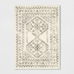 Distressed Persian Accent Rug Cream - Threshold™ 14 Distressed Persian Accent Rug Cream - Threshold™ -Online Household Items GUEST 7a88dcbc 8ae5 4835 ab6c 27654fa3e0c1
